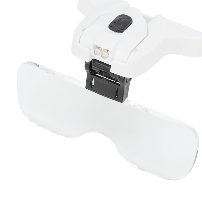 Headband Magnifier Helmet Structure 5 Magnifying Optical Lenses Ergonomic 2