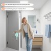 Soft Cartoon Door Silencer Lock Sleeve Buffer,Adjustable Silicone Door Latch