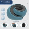 JZHAN Neck Travel Pillow, Memory Foam Neck Pillow for Comfort