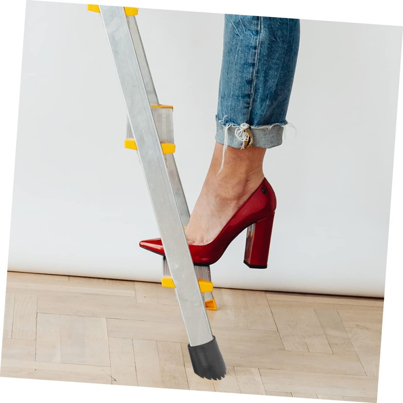 COHEALI 3pcs Non Slip Rubber Ladder Feet Replacement Mats Durable