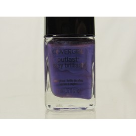 COVERGIRL Lot of 5 COVERGIRL Outlast Stay Brilliant Nail Gloss Vio-Last 300, .37 oz