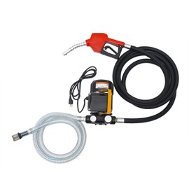 Cbhfmljd 110V Diesel Fuel Transfer Pump, Diesel Pump Dp60L 60 L/Min Self-Priming Fuel Transfer Pump Kit 2800rpm 550W 3bar Electric Electric Oil Transfer Pump W/Nozzle Hose Fuel Transfer Pump 110V