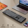 Keychron K10 Max Wireless Custom Mechanical Keyboard, 100% Layout QMK