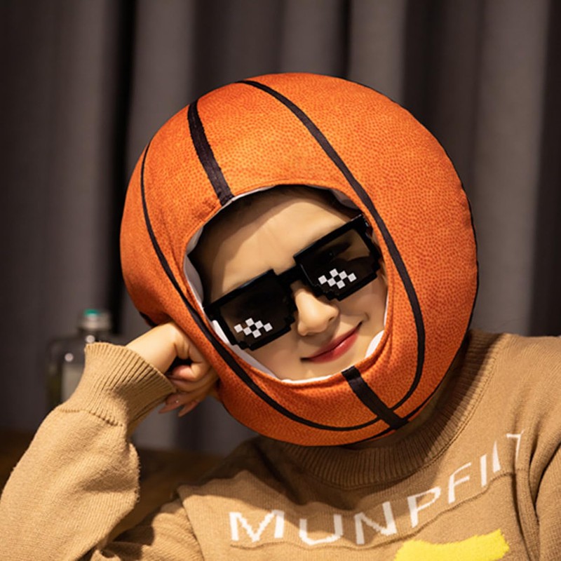 Haberry Basketball Halloween Cosplay Headgear Cute Mascot Costume Hat for