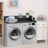 Washer Dryer Countertop with 2-Tier Shelf, 54" W X 27.5"