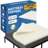 Greaton, 1-Inch Copper-Infused Memory Foam Mattress Toppers, Cooling and Pressure