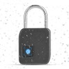 FipiLock Smart Fingerprint Padlock Anti theft Warehouse Dormitory Door Padlock(Gold)