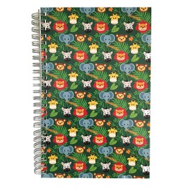 Coast Pop Spiral Notebook for Kids – 80-Page College Ruled Composition Notebook – 5.5 x 8.5 Inch Children’s Cute Notebook – Colorful Designs – Ideal for Writing, Notes, Journal – Made in the USA (Zoo)