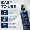 THEMANCODE Sea Salt Spray for Men, Texturizing Hairspray, Travel Essentials,