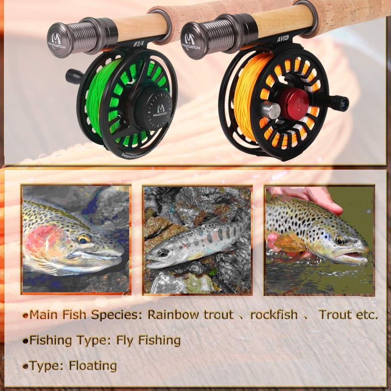 Maxcatch Floating Shooting Line/Running Line with Front Loop.026’’ .032’’ .037’’