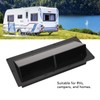 Exhaust Ventilation Cover ABS Automatic Wind Proof Damper Lockable Range