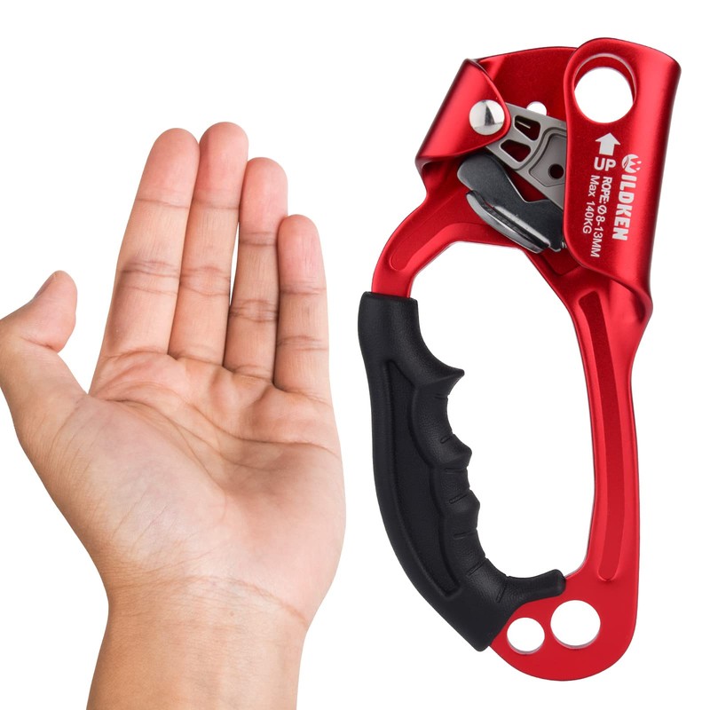 WILDKEN Climbing Hand Ascender Outdoor Mountaineering Tree Arborist Climbing Rappelling