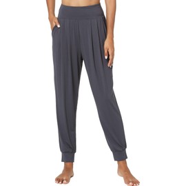 GYS Women Pajama Pants Bamboo Viscose High-Waist Soft Sleep Bottoms with Pockets, Dark Grey, Large