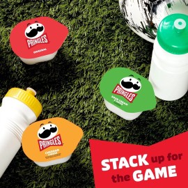 Pringles Potato Crisps Chips, Lunch Snacks, On-the-Go Snacks, 19.3oz Box 27 Cup.