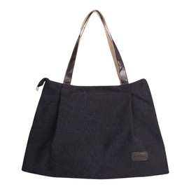 Lady Canvas Handbag Tote Bag Beach Bag Large Travel Shoulder Bag Shopping Bag Purse Large Capacity Everyday Bag with Multiple Pockets Zipper with Reinforced Shoulder Strap for Home School Office