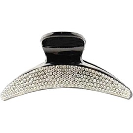 Women Claw Clips Rhinestone Pins Hair Barrettes Hair Clip Hair Pin Clamp Vintage Girl Claw Clip Women Hairgrip Large (Black, One size)