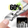 Toe Nail Clippers,Ergonomic Nail Clippers | Portable Splash-proof Nail Cutter