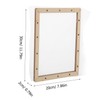 jojofuny DIY Paper Making Kit Frame with Mesh Screen for