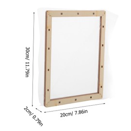 jojofuny DIY Paper Making Kit Frame with Mesh Screen for Craft Projects Create Handmade Paper Easily