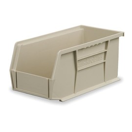 Akro-Mils / Myers Industries - 30220STONE - Hang and Stack Bin, Stone, 7-3/8 Outside Length, 4-1/8 Outside Width, 3 Outside Height
