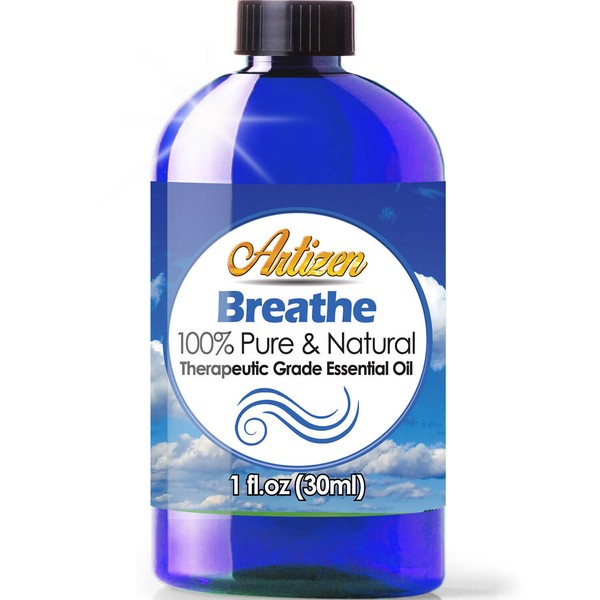 Artizen Breathe Essential Oil Blend (100% PURE & NATURAL - UNDILUTED) - 1oz