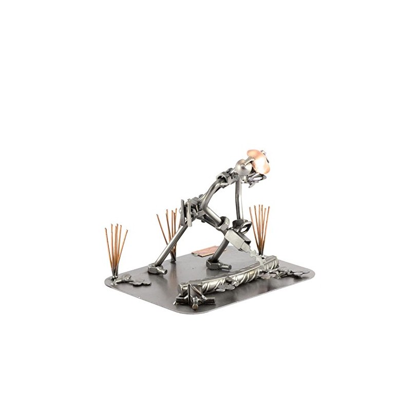 Steelman24 I Nuts and bolts sculpture Lumberjack I Handmade ornaments