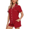 Pjmlifecoco Womens Pajama Sets Shorts Casual Sleepwear Summer Two Piece