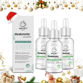 Deep Moisturizing Acid Serum, Hydrating & Soothing Face Serum with Pure Plant Essence, Anti-Aging Skin Care Formula for All Skin Types, Post-Sun Care, 3 Pack, 1 fl oz Each