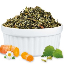 Schecker Dog Herb Mix 100 g Ideal as an Additive for Barf or Pure Canned Meat Feeding - Gives Flavour and Provides Valuable Herbal Power