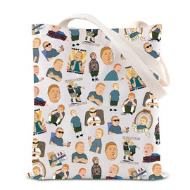 ENSIANTH King Hill Inspired Tote Bag Bobby Quote Gift 90s Comedy TV Series Fans Gift Bobby Character Lover Shoulder Bag (CA Hill bag)