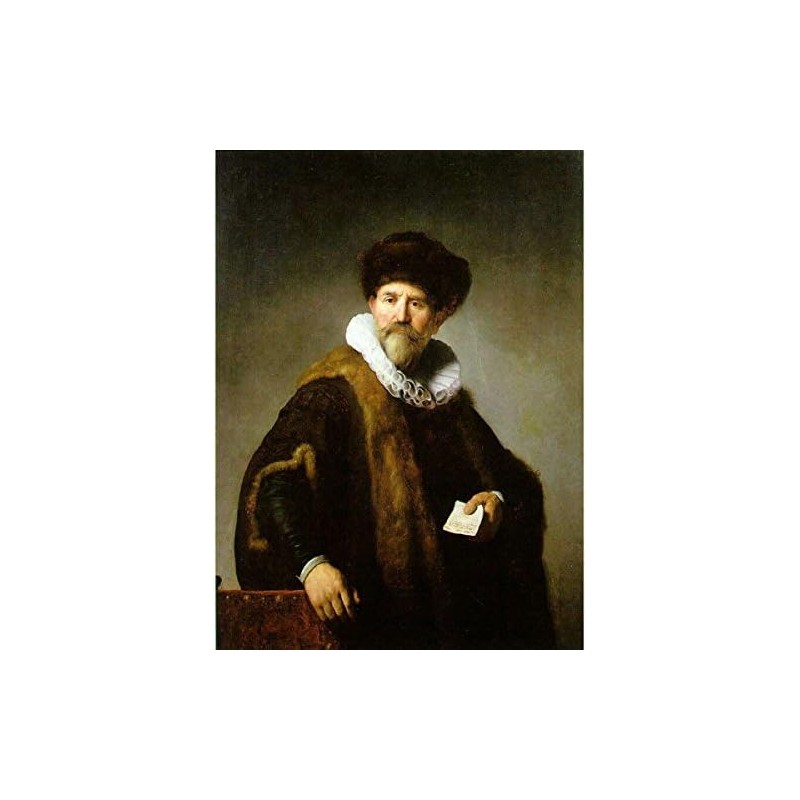 Desconocido Portrait of Nicolaes Ruts by Rembrandt