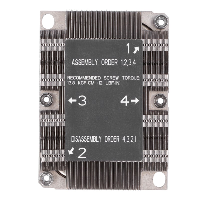 SNKP0067PS LGA 36470 1U X11 for Purley Platform CPU Heat