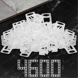 Storystore Tile Leveling System Tiles Leveler Spacers -1/16 Lippage free tile and stone installation for PRO and DIY - 4600 Piece Leveling Spacer Clips