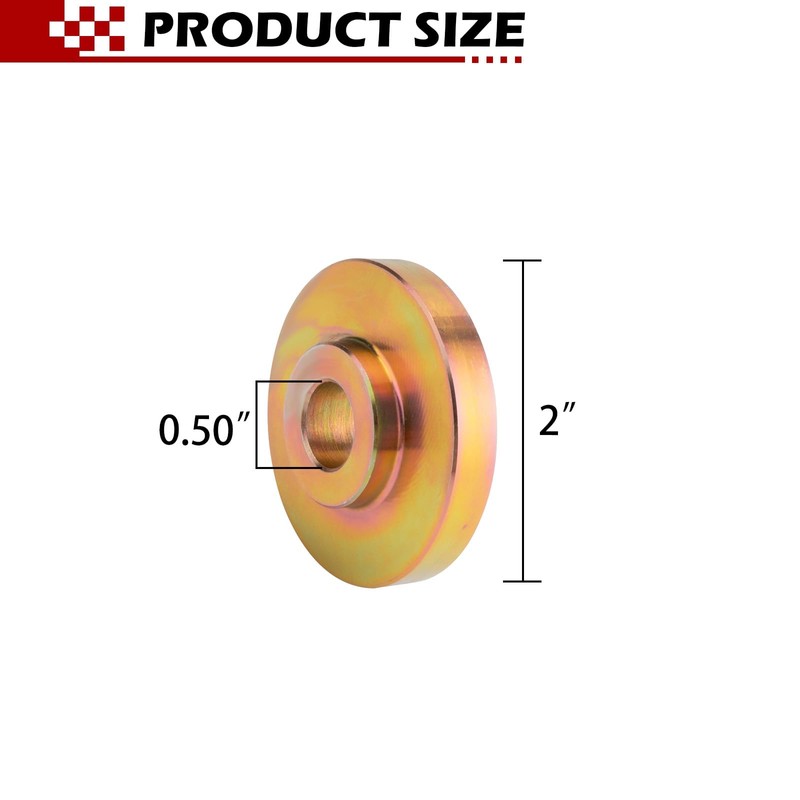 Verplexter Blade Mounting Washer, Code 804-110C, for Land Pride Finish