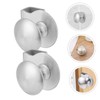 Gadpiparty 2pcs Glass Door Handles Durable Pull Clamp for Kitchen