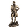 US 11 Inch George Washington Cold Cast Decorative Figurine, Bronze