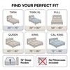 Waffle Weave Twin XL Fitted Sheet Deep Pocket 15" -