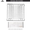 Campingmoon Portable Camping Grill BBQ Stand Compact Mini Stainless Steel