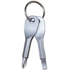 HappyHome Screwdriver Keychains, Phillips and Negative 2-Pack Portable Keychain with