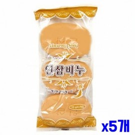 3P set of ginseng facial soaps full of ginseng scent x5