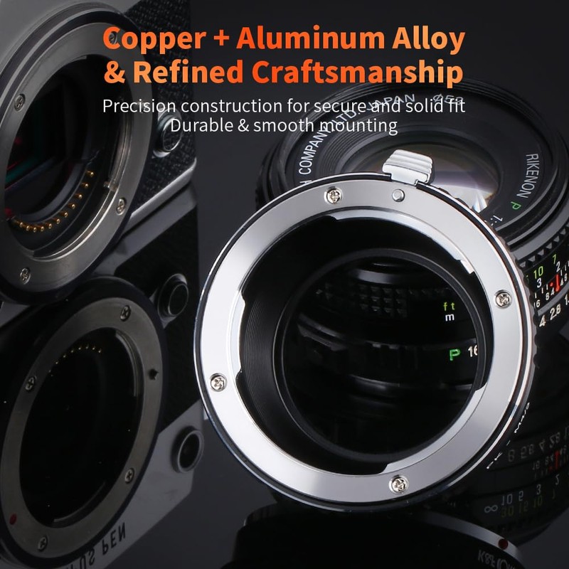 K&F Concept PK to M4/3 Adapter, Lens Mount Adapter for