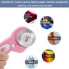 45mm Rotary Cutter for Fabric with 5pcs Extra Blades, Rotary