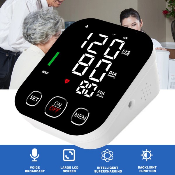 SOFIA Automatic Upper Arm Blood Pressure Monitor Pulse Meter BP
