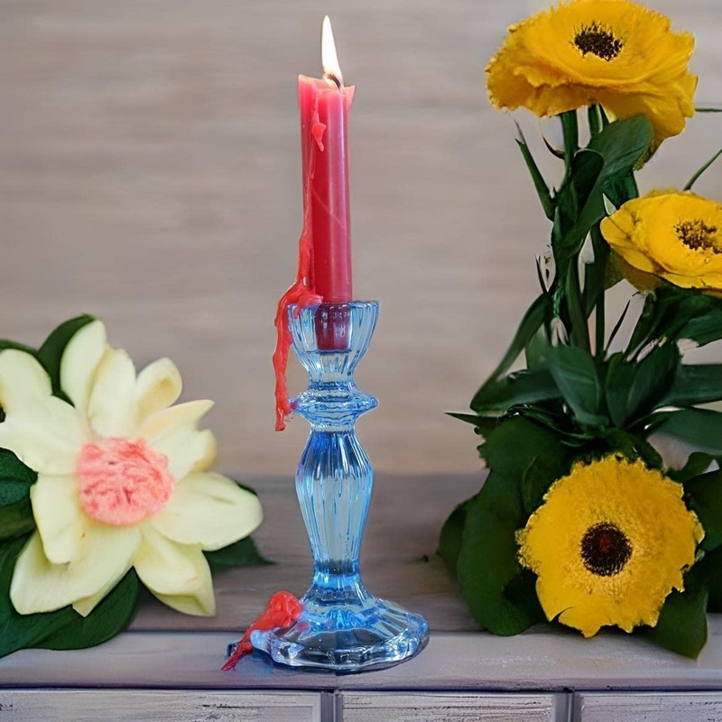 Candlestock Hippie Drippy Drip Candles - Pack of 6 Dripping