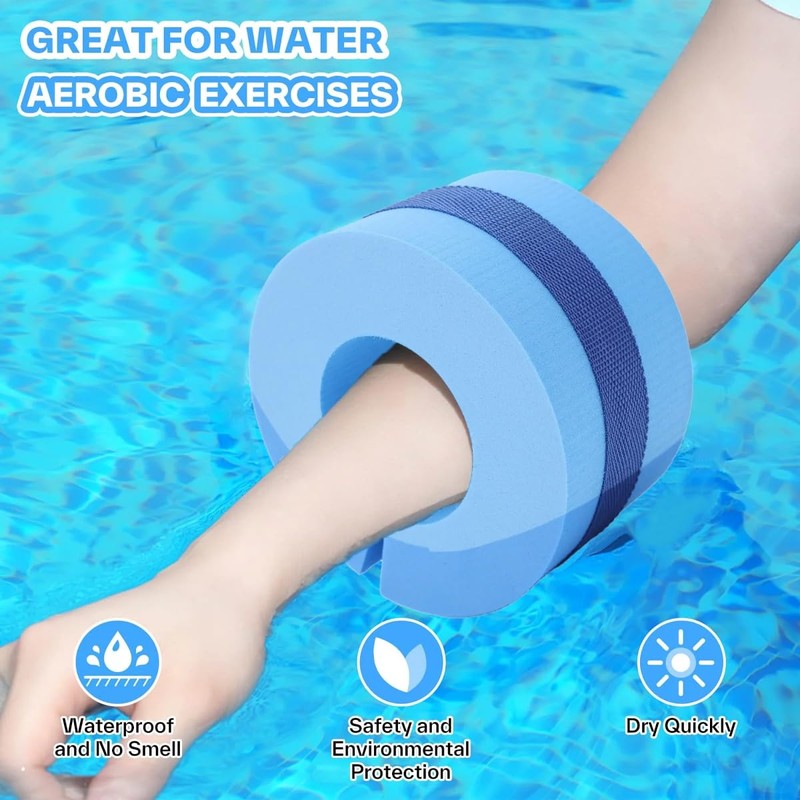 AIMALL Swimming Buoyancy Cuffs for Water Aerobic Exercise EVA Foam