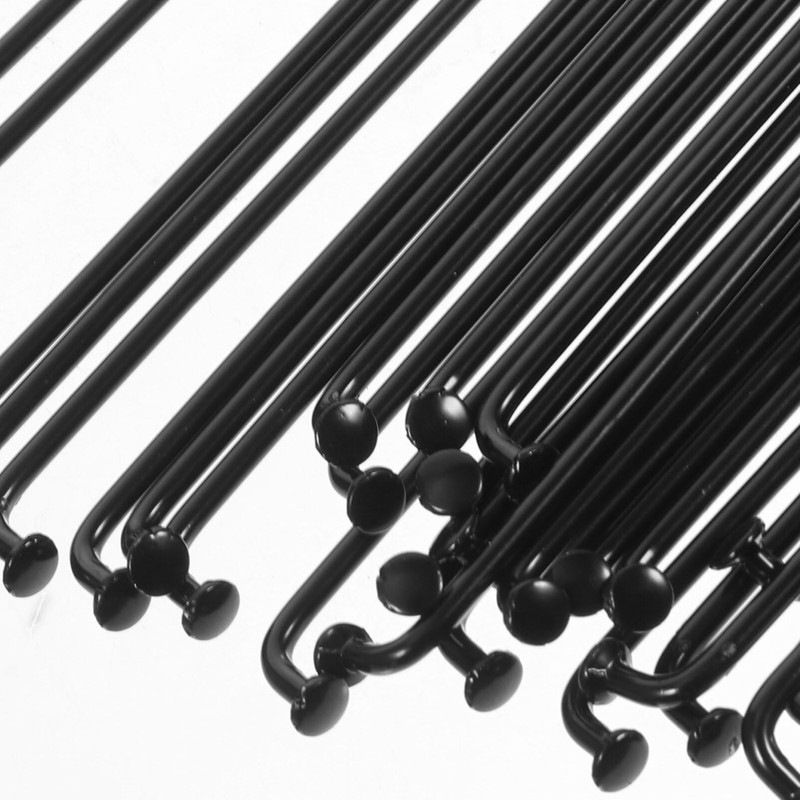 VORCOOL 36Pcs 14G J Bend Bicycle Mountain Bike Steel with