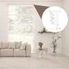 uxcell 8pcs Valance Clips, 2in Clear Plastic Valance Hidden Retainer