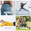 WERFORU 4 Pack No Buckle Invisible Stretch Belt Buckle-Free Elastic