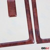 OMAC Wooden Look Dashboard Console Trim Kit for Hyundai Santa