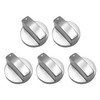 KRYMSON Pack of 5 Gas Stove Knobs, 6 mm Gas